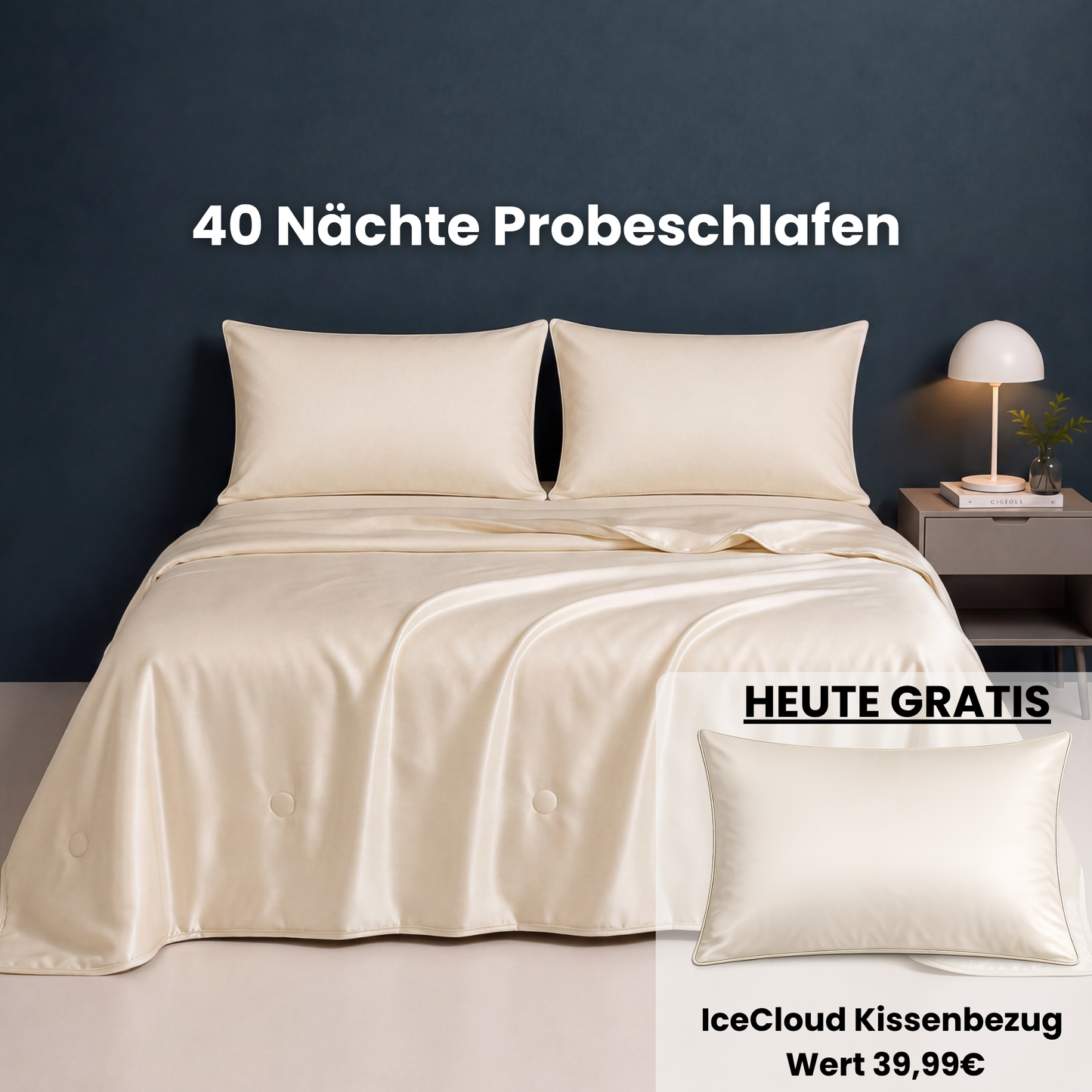 Glacier Cooling Duvet – Ice-Silk Comfort for Hot Summer Nights