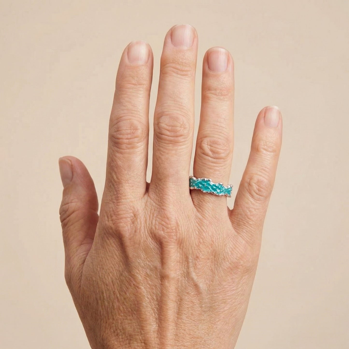 Livia Seafoam Ring